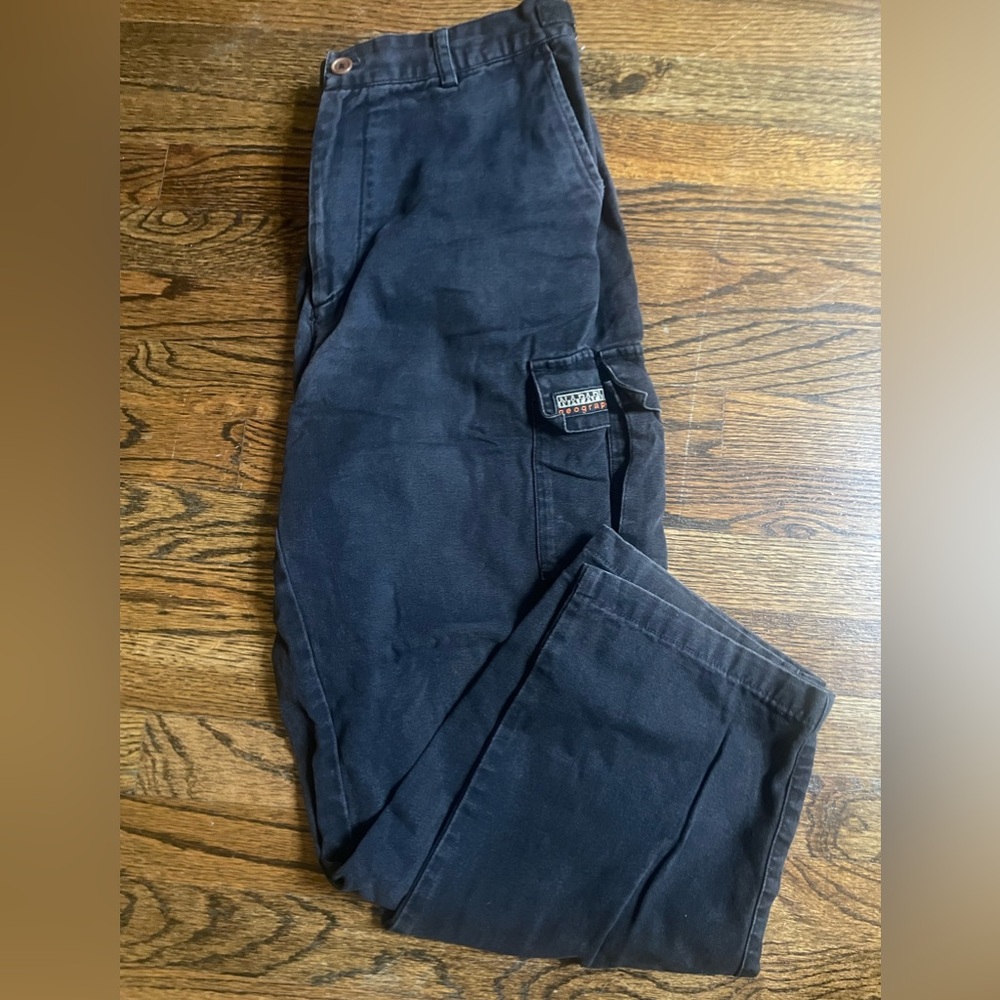 Men's Black Cargo Pants